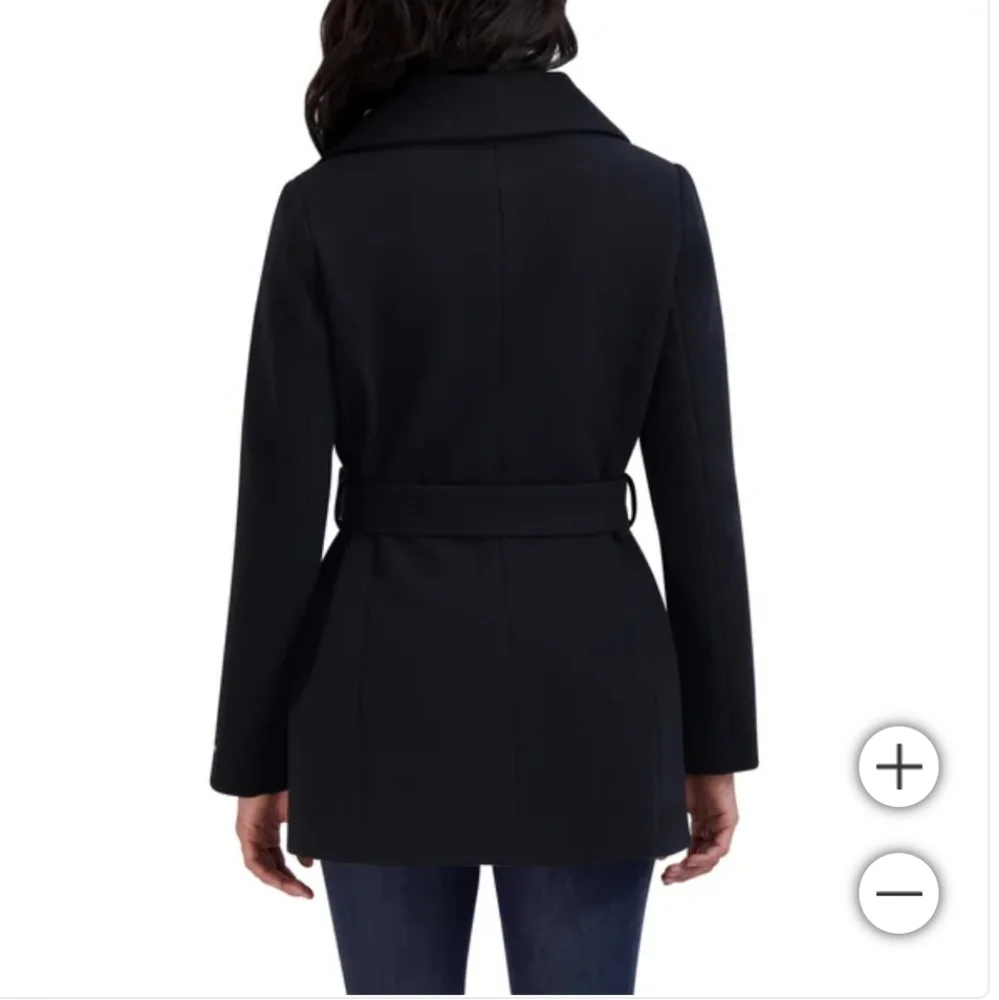 Tahari Ladies' Faux Wool Wrap Coat, nwt